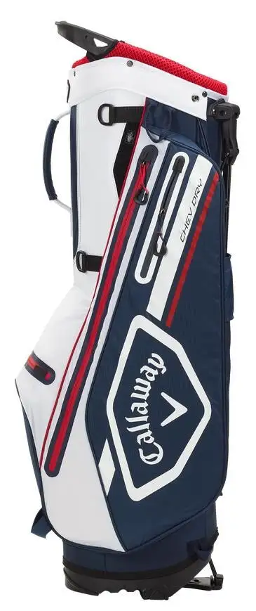 Callaway Chev Dry Stand Bag Navy/ /White/Red 3 Callaway Chev Dry Stand Bag Navy/ /White/Red
