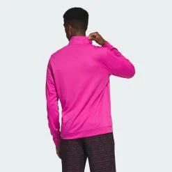 Adidas Golf Elevated 1/4 Zip Lucid Fuchsia -Golf Bags Shop 290495219a10476294eaaf1201314e7a f540