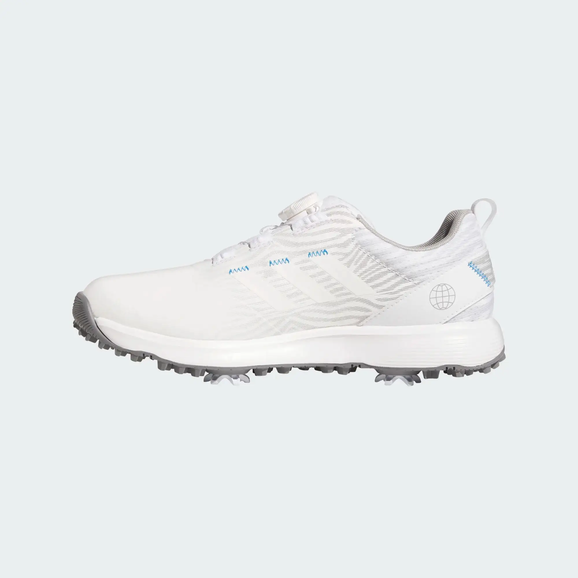 Adidas S2G BOA Ladies Golf Shoes - White/Grey 6 Adidas S2G BOA Ladies Golf Shoes - White/Grey - Image 4
