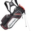 TAYLORMADE PRO 8.0 STAND BAG BLACK/WHITE/RED -Golf Bags Shop 32937