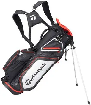 TAYLORMADE PRO 8.0 STAND BAG BLACK/WHITE/RED 3 TAYLORMADE PRO 8.0 STAND BAG BLACK/WHITE/RED