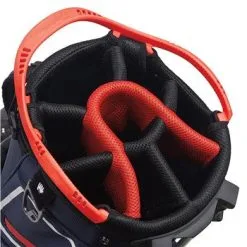 TAYLORMADE PRO 8.0 STAND BAG NAVY/WHITE/RED -Golf Bags Shop 33154 1