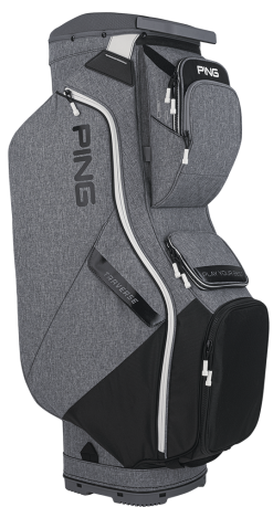 Ping Traverse 214 Cart Bag Grey/Black/White