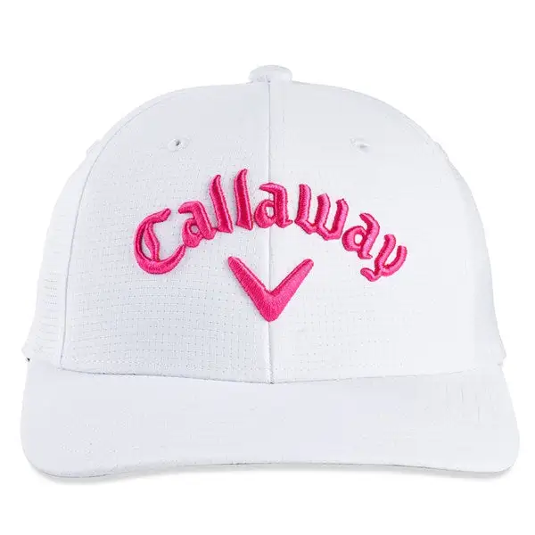 Callaway Junior Tour Golf Cap (White/Pink) 3 Callaway Junior Tour Golf Cap (White/Pink)