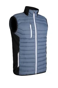Sunderland Gents Anton Padded Gilet Storm Grey/Black/White