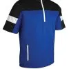 Sunderland Gents Cortina Zip Neck Colour Block ½ Sleeve WindShirt Electric Blue/Black/White -Golf Bags Shop 890x1200 fitbox cortina electricblueblackwhite4