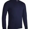 Glenmuir Gents Devon Zip Neck Sweater Navy