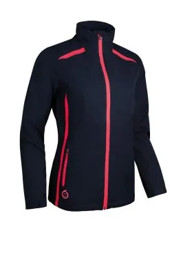 Sunderland Killy Ladies Waterproof Jacket Navy-Tropics SUNLR49KILJKT Lifetime Waterproof Guarantee