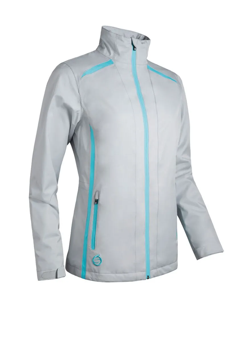 Sunderland Killy Ladies Waterproof Jacket Silver - Aqua SUNLR49 Lifetime Waterproof Guarantee 3 Sunderland Killy Ladies Waterproof Jacket Silver - Aqua SUNLR49 Lifetime Waterproof Guarantee