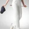 Glenmuir Ladies Lana Trousers White -Golf Bags Shop 890x1200 fitbox lana model white cropped