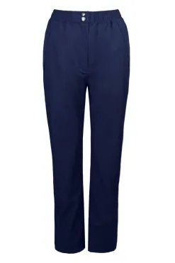 Sunderland MONTANA Ladies Lightweight Waterproof Golf Trousers Navy