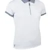 Glenmuir Ladies Nadia Polo Shirt White - Navy -Golf Bags Shop 890x1200 fitbox nadia whitenavy18