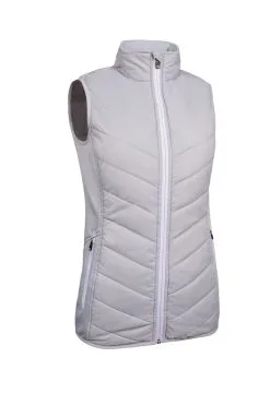 Sunderland TANIA Ladies Zip Front Padded Stretch Panel Performance Golf Gilet