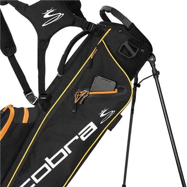 Cobra Ultralight Sunday Stand Bag Black/ORANGE 3 Cobra Ultralight Sunday Stand Bag Black/ORANGE