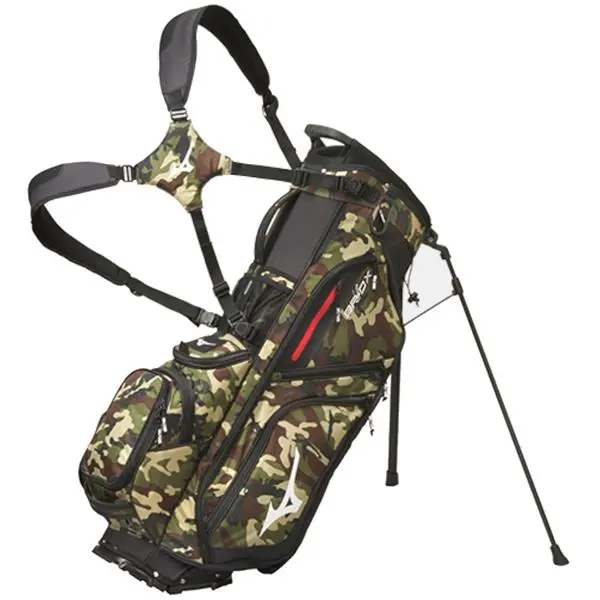 Mizuno BR-DX Stand Bag Camo - Black 3 Mizuno BR-DX Stand Bag Camo - Black