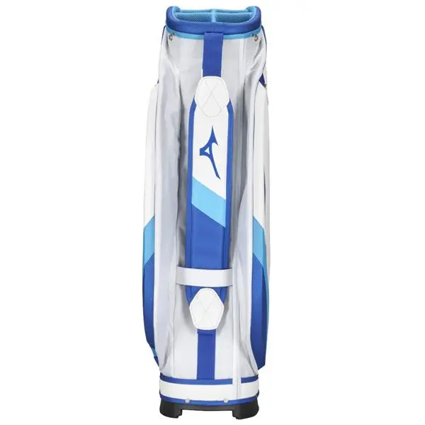 Mizuno Tour Staff Cart Bag 22 5W White Blue 6 Mizuno Tour Staff Cart Bag 22 5W White Blue - Image 4
