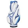 Mizuno Tour Staff Cart Bag 22 5W White Blue 2 Mizuno Tour Staff Cart Bag 22 5W White Blue -Golf Bags Shop BTSTAFFCRT003 L