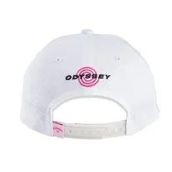 Callaway Junior Tour Golf Cap (White/Pink) 9 Callaway Junior Tour Golf Cap (White/Pink) -Golf Bags Shop Callaway Junior Tour Hat White Pink 3