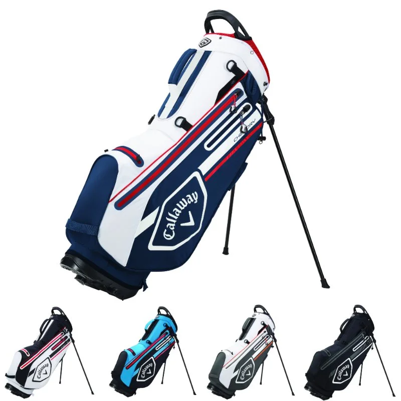 Callaway Chev Dry Stand Bag Navy/ /White/Red 4 Callaway Chev Dry Stand Bag Navy/ /White/Red - Image 2