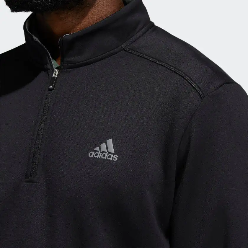 Adidas Gents Club ¼ Zip Sweatshirt Black 4 Adidas Gents Club ¼ Zip Sweatshirt Black - Image 2