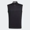 Adidas Gents ¼ Zip Vest Black -Golf Bags Shop Club Quarter Zip Vest Black GH7080 01 laydown