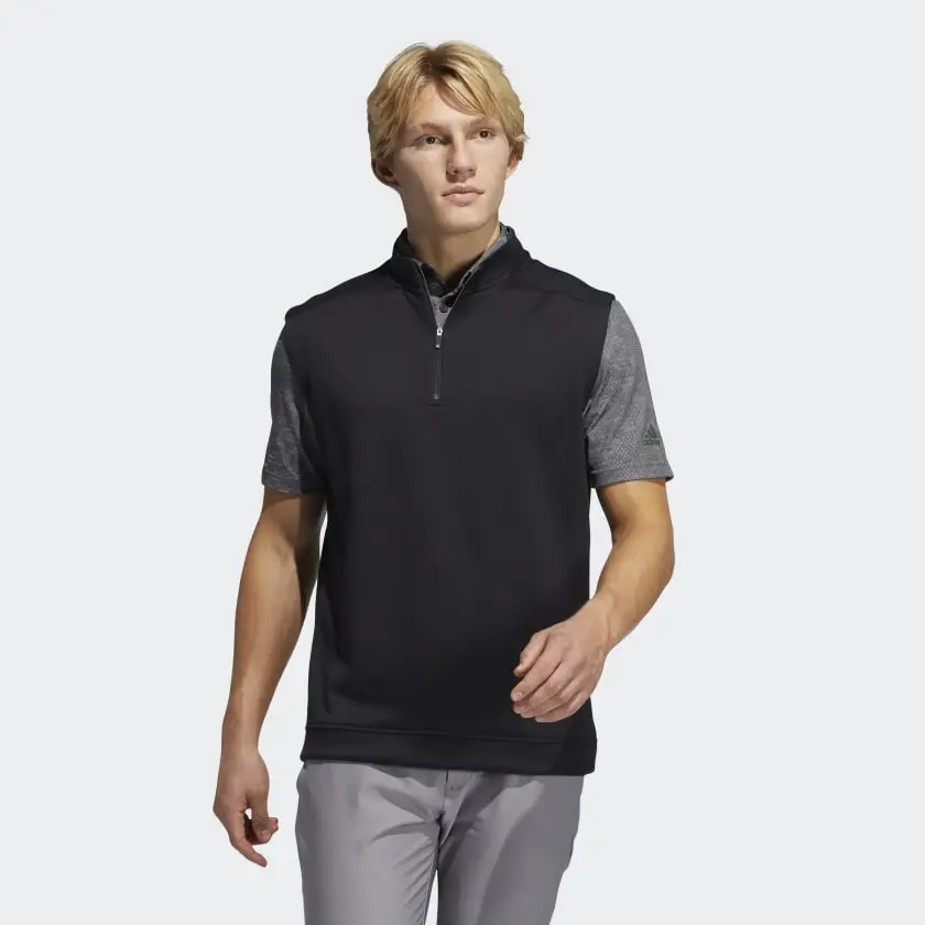 Golf Bags Shop 40 Golf Bags Shop -Golf Bags Shop Club Quarter Zip Vest Black GH7080 21 model
