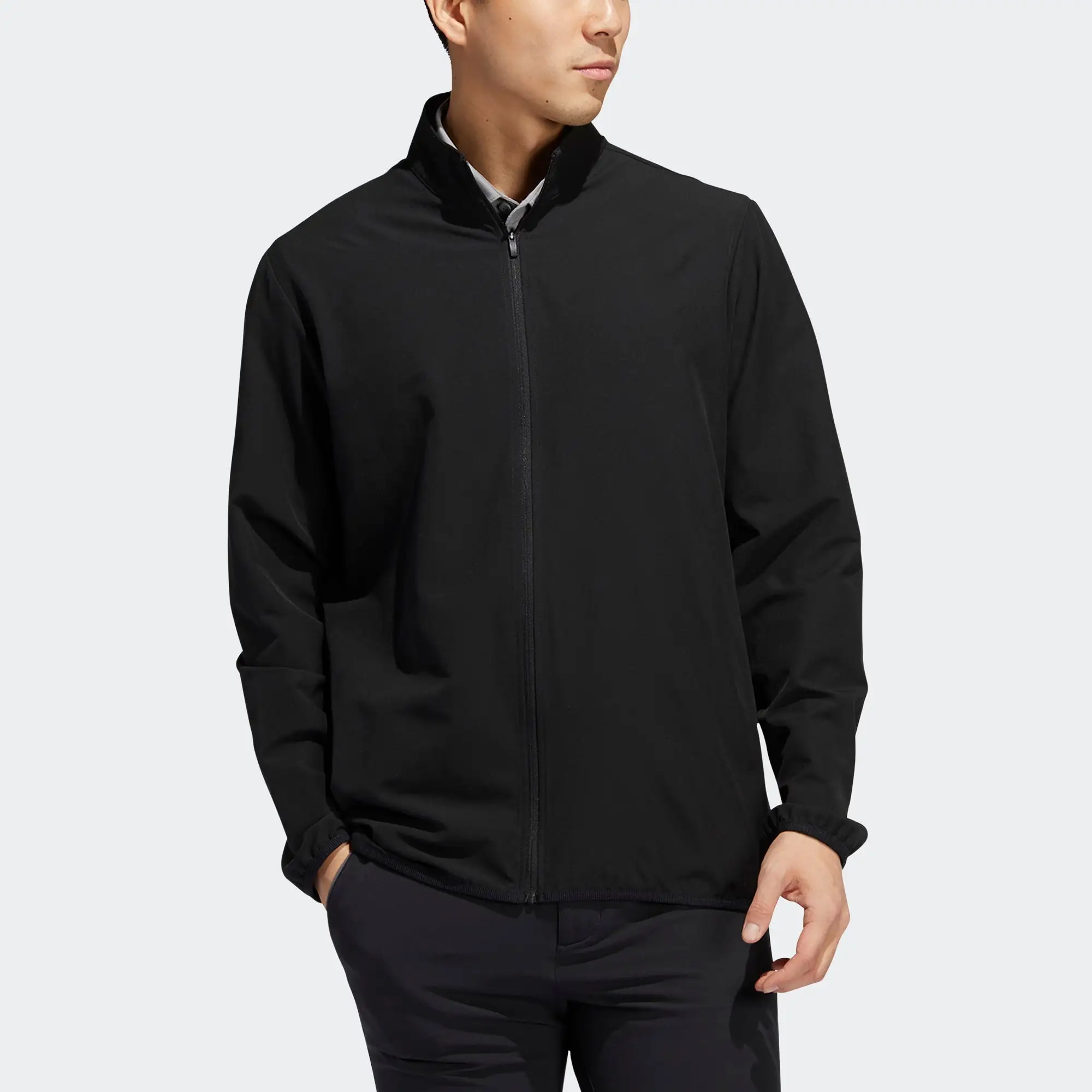 Adidas Men's Core Wind Golf Jacket Black 5 Adidas Men's Core Wind Golf Jacket Black - Image 3