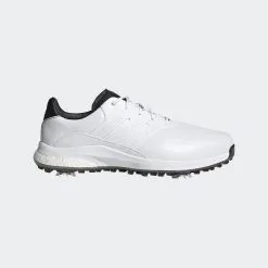 Adidas Golf Mens 2021 Performance Classic Leather Bounce-WHITE