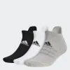 Adidas Gents Ankle 3-Pack Socks Grey Three