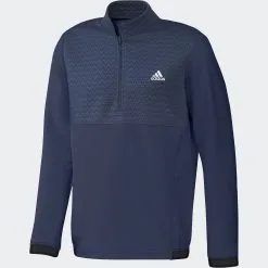 Adidas Gents COLD.RDY 1/4 Z CREW NAVY