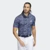 Adidas Gents JACQUARD POLO SHIRT