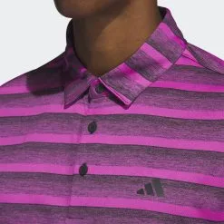 Adidas Golf 2-Colour Stripe Shirt Black/Lucid Fuchsia 9 Adidas Golf 2-Colour Stripe Shirt Black/Lucid Fuchsia -Golf Bags Shop HR8010 b2b152 pdp
