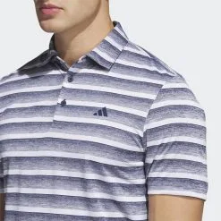 Adidas Golf 2-Colour Stripe Shirt Collegiate Navy/White 8 Adidas Golf 2-Colour Stripe Shirt Collegiate Navy/White -Golf Bags Shop HS7579 b2b152 pdp