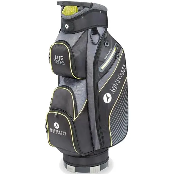 Motocaddy Lite Series Cart Bag Black Lime 3 Motocaddy Lite Series Cart Bag Black Lime