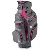 Motocaddy 23 Dry Series Cart Bag Charcoal - Fuchsia -Golf Bags Shop MO22A0303002 L
