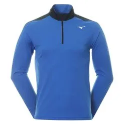 Mizuno Golf Winter Breeze 1/4 Zip Blue 23