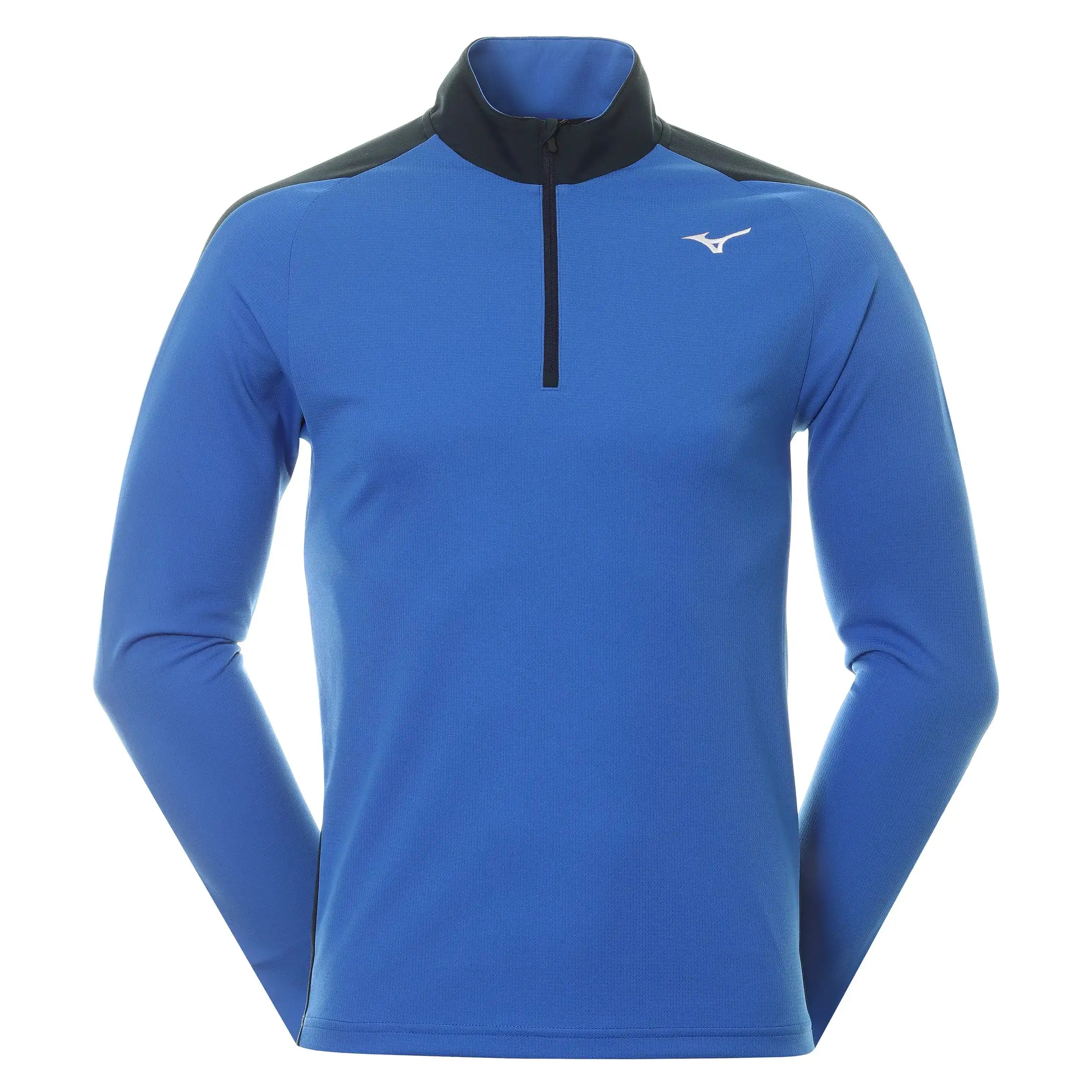 Mizuno Golf Winter Breeze 1/4 Zip Blue 23 3 Mizuno Golf Winter Breeze 1/4 Zip Blue 23