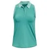 Under Armour Ladies Iso-Chill Sleeveless Polo Shirt Green Neptune - Sea Mist (369) 2 Under Armour Ladies Iso-Chill Sleeveless Polo Shirt Green Neptune - Sea Mist (369) -Golf Bags Shop P 1370136UNDERARMOURSHIRTNEPTUNESEAMIST369LADIES L