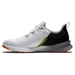 FootJoy Gents FJ Fuel Shoes White Black Orange -Golf Bags Shop P 55443FOOTJOYSHOESWHITEBLACKORANGEGENTS 2 L