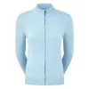 FootJoy Ladies Full Zip Lined Pullover Sky Blue 1 FootJoy Ladies Full Zip Lined Pullover Sky Blue -Golf Bags Shop P 96032FOOTJOYTOPSKYBLUELADIES L