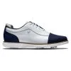 FootJoy Ladies FJ Traditions Shoes White - Navy -Golf Bags Shop P 97915FOOTJOYSHOESWHITENAVYLADIES 12 L