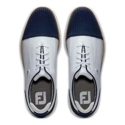 FootJoy Ladies FJ Traditions Shoes White - Navy 10 FootJoy Ladies FJ Traditions Shoes White - Navy -Golf Bags Shop P 97915FOOTJOYSHOESWHITENAVYLADIES 15 L