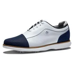 FootJoy Ladies FJ Traditions Shoes White - Navy 11 FootJoy Ladies FJ Traditions Shoes White - Navy -Golf Bags Shop P 97915FOOTJOYSHOESWHITENAVYLADIES 16 L