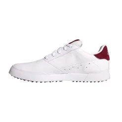 Adidas Ladies Adicross Spikeless Retro Shoes White - Wild Pink -Golf Bags Shop P FW5623ADILADIESADICROSSRETROSHOEWHITEWILDPINK 2 L
