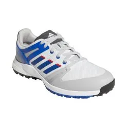 Adidas Gents EQT Spikeless Wide Fit Shoes Crew White - Blue -Golf Bags Shop P FW6306ADIDASSHOESWHITEBLUEGENTS 3 L