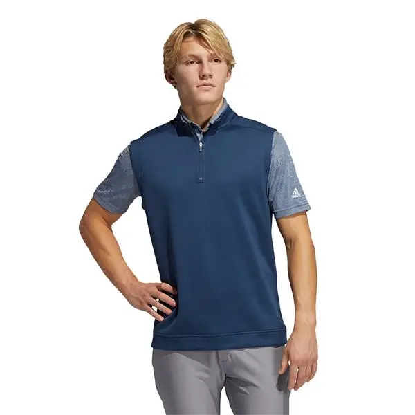 Adidas Gents ¼ Zip Vest Crew Navy 5 Adidas Gents ¼ Zip Vest Crew Navy - Image 3