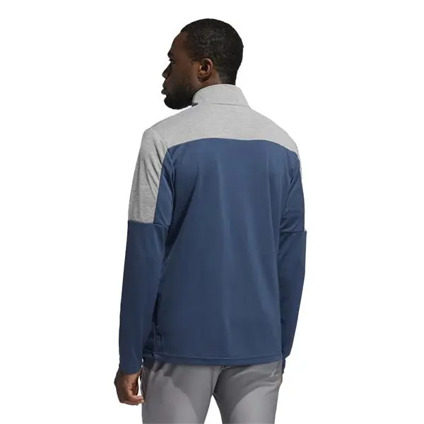 Adidas Gents Lightweight ¼ Zip Sweatshirt Crew Navy 4 Adidas Gents Lightweight ¼ Zip Sweatshirt Crew Navy - Image 2
