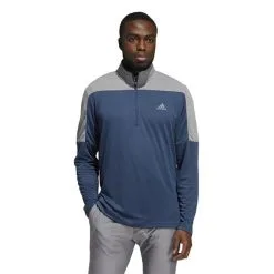 Adidas Gents Lightweight ¼ Zip Sweatshirt Crew Navy 8 Adidas Gents Lightweight ¼ Zip Sweatshirt Crew Navy -Golf Bags Shop P GR0757ADIDASTOPNAVYGENTS 2 L