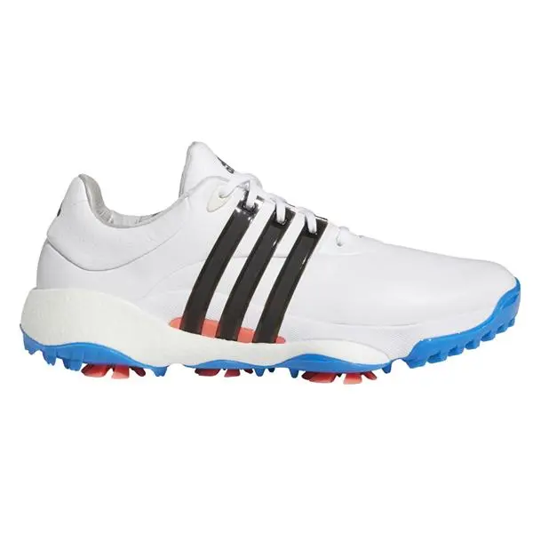 Adidas Gents Tour360 22 Shoes White - Black - Blue 3 Adidas Gents Tour360 22 Shoes White - Black - Blue