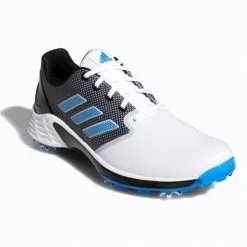Adidas Gents ZG21 Shoes White - Blue 11 Adidas Gents ZG21 Shoes White - Blue -Golf Bags Shop P GW0215ADIDASSHOESWHITEBLUEGENTS 4 L